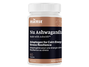Nu Ashwagandha with Ashwith bottle - CA