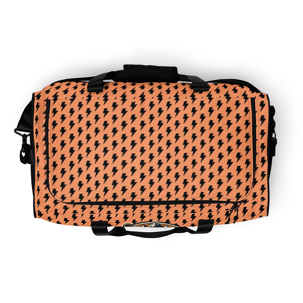 Thumbnail: “My Weekend Survival Kit" Lightning Bolt Duffle Bag