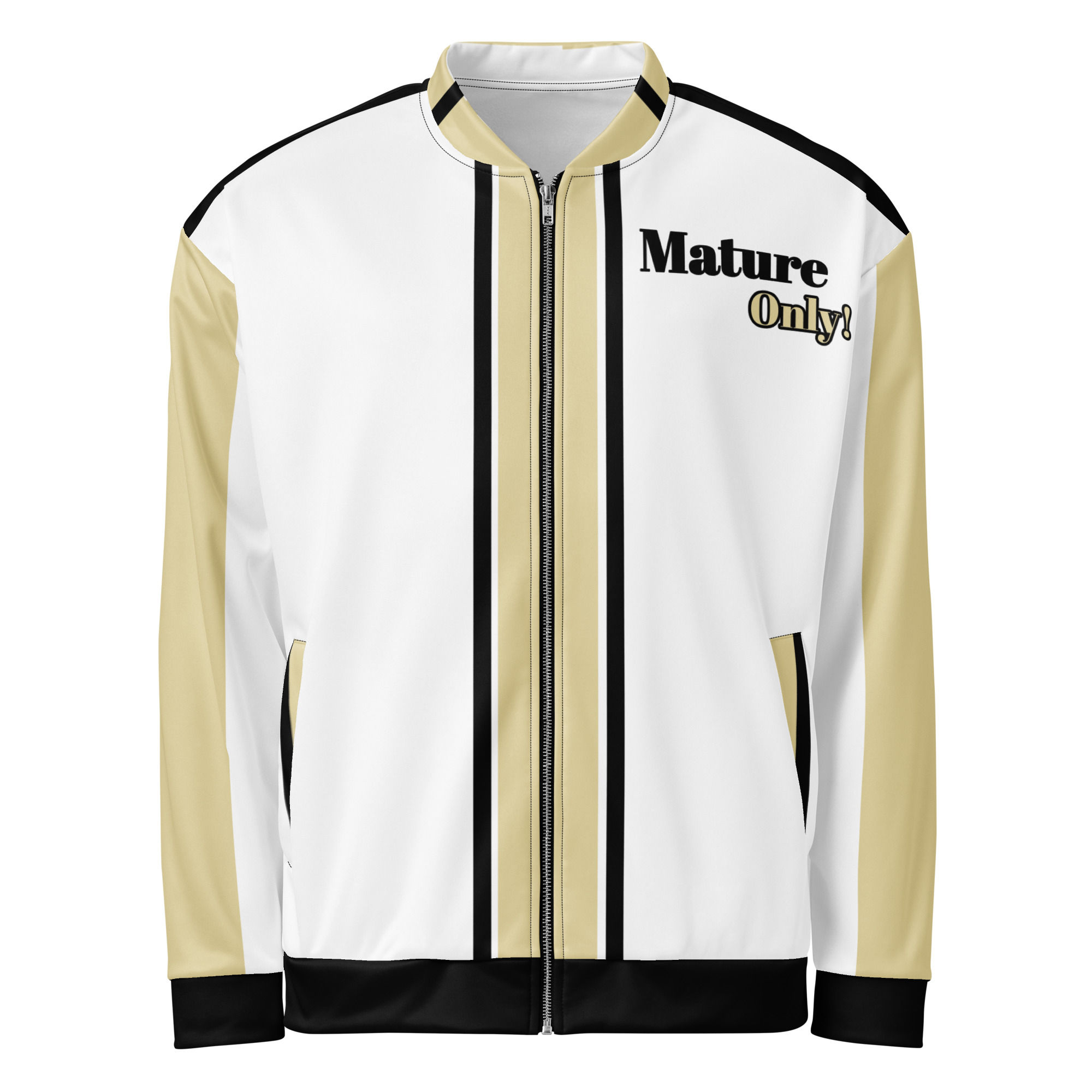 "Mature Only! Royalty" Unisex Bomber Jacket