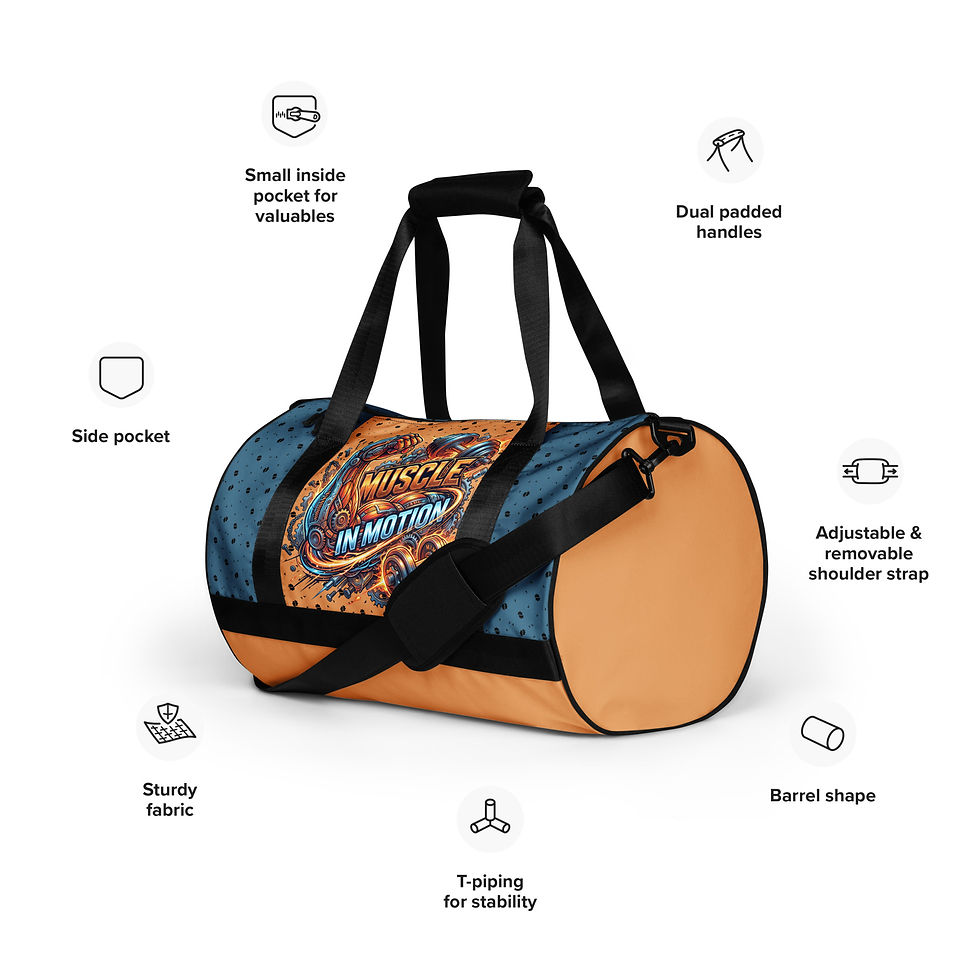 Thumbnail: "Muscle In Motion" Gym Bag