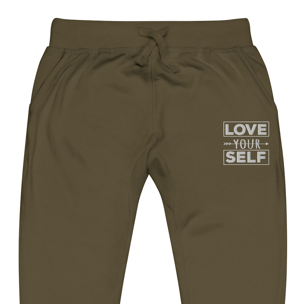 Miniatura: "Love Your Self" Unisex Fleece Sweatpants