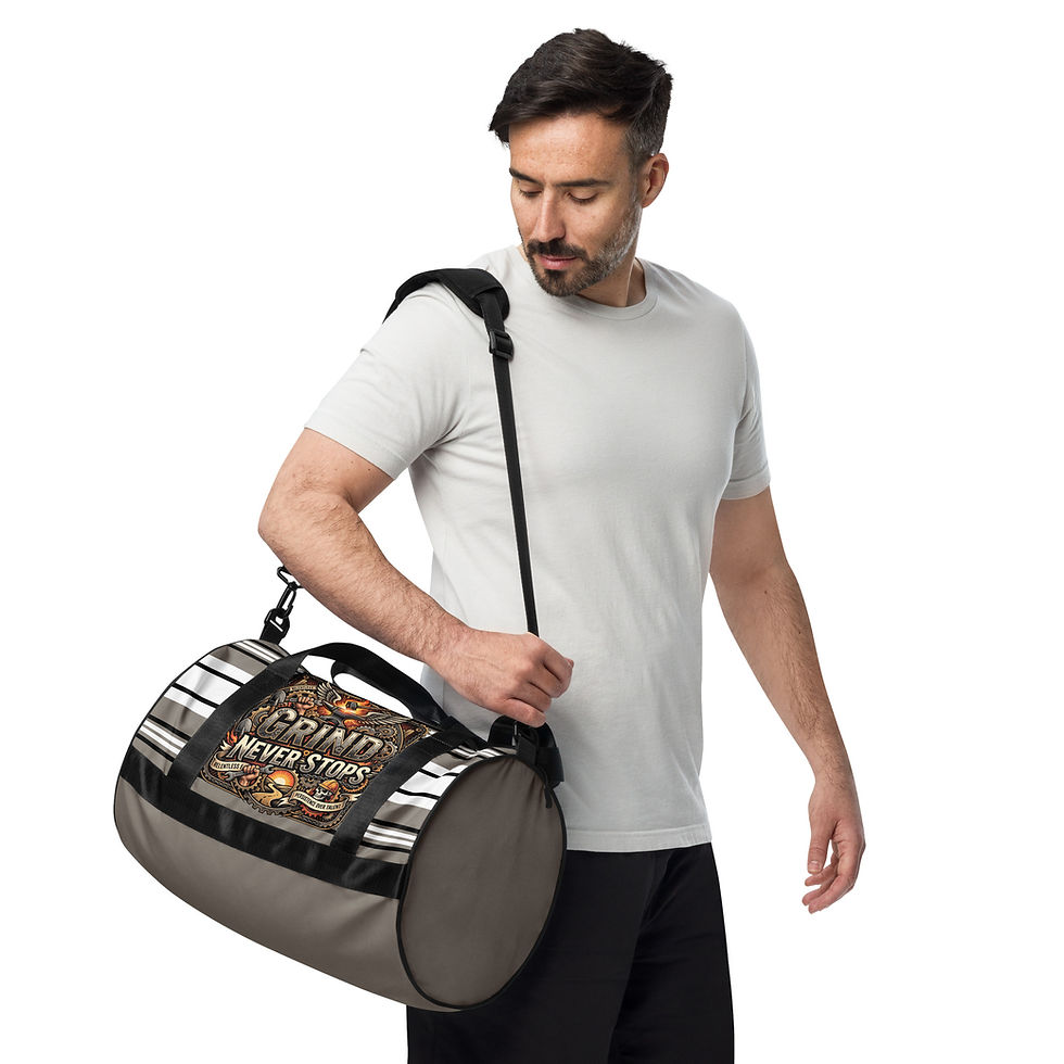 Thumbnail: "Grind Never Stops" Gym Bag