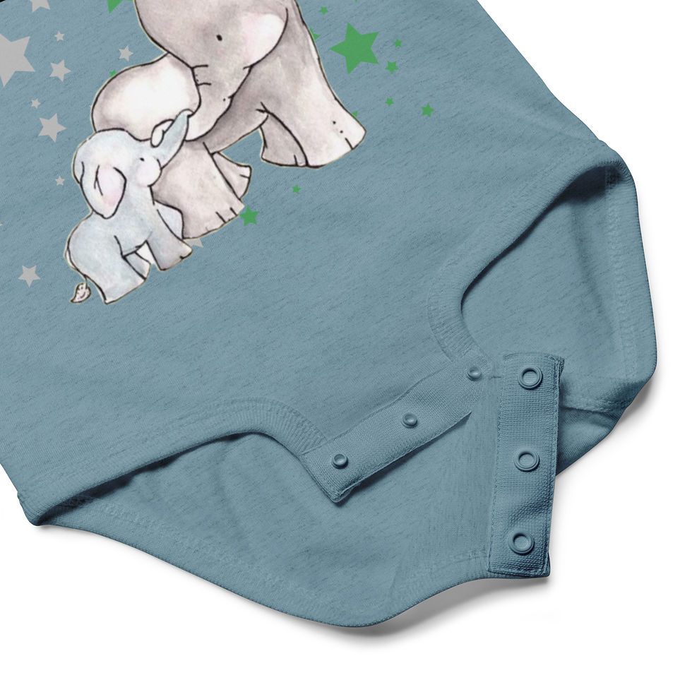 Miniatura: "Unconditional Love" Baby Jersey Bodysuit
