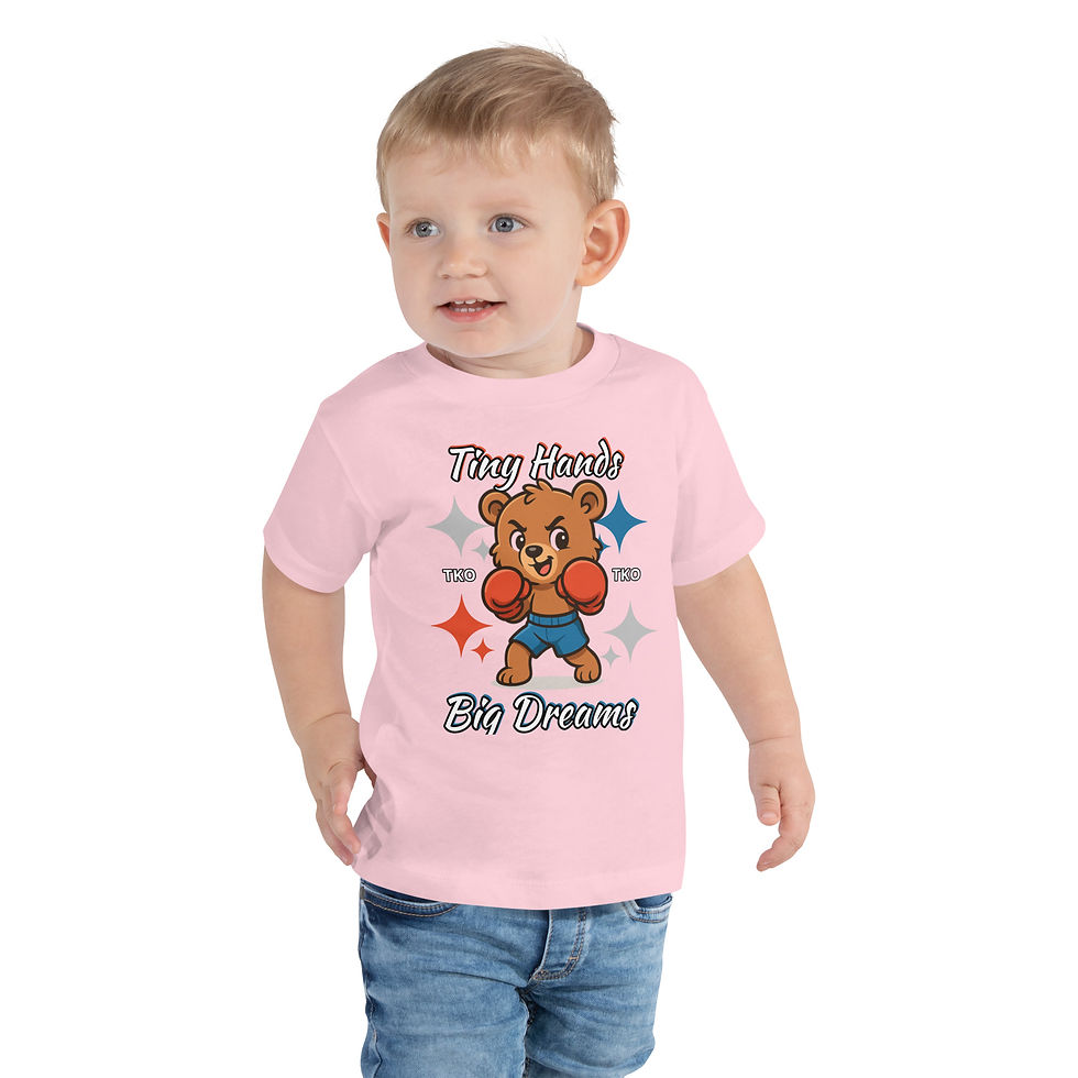 Thumbnail: "Tiny Hands, Big Dreams" Toddler Staple Tee