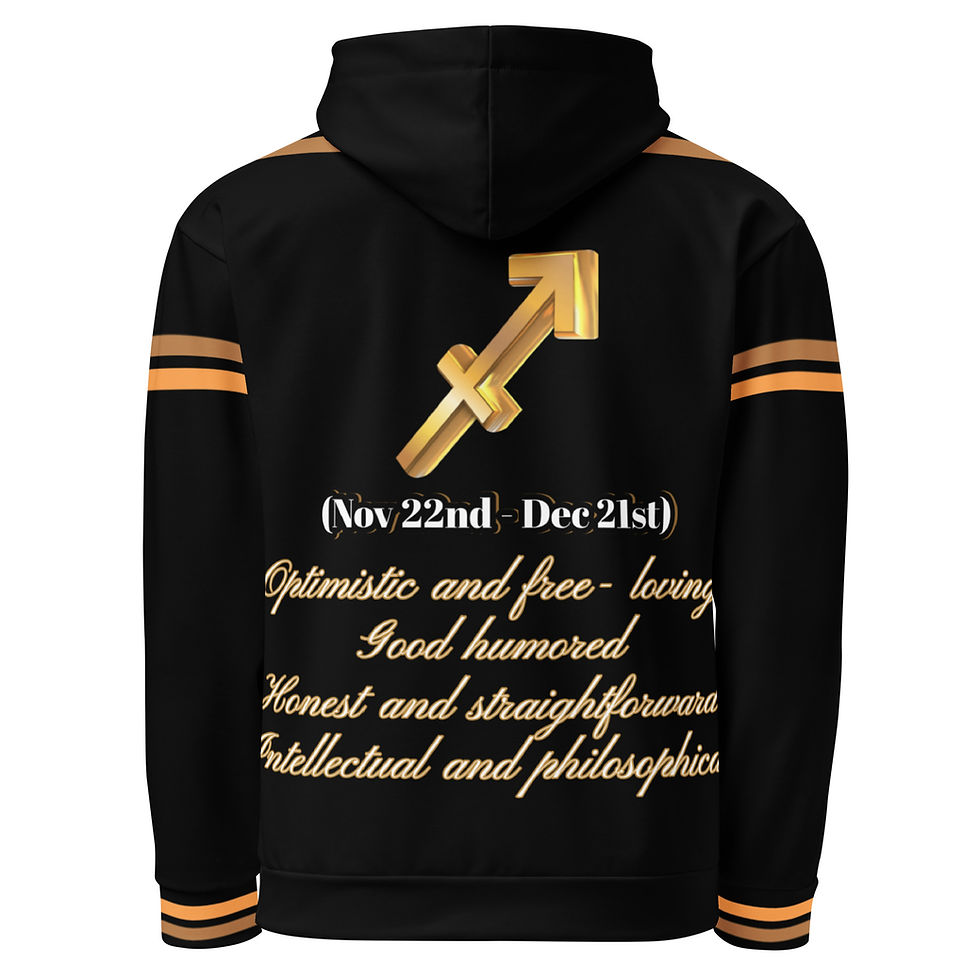 Miniatura: "Celestial Frenzy" Custom Name Unisex Hoodie