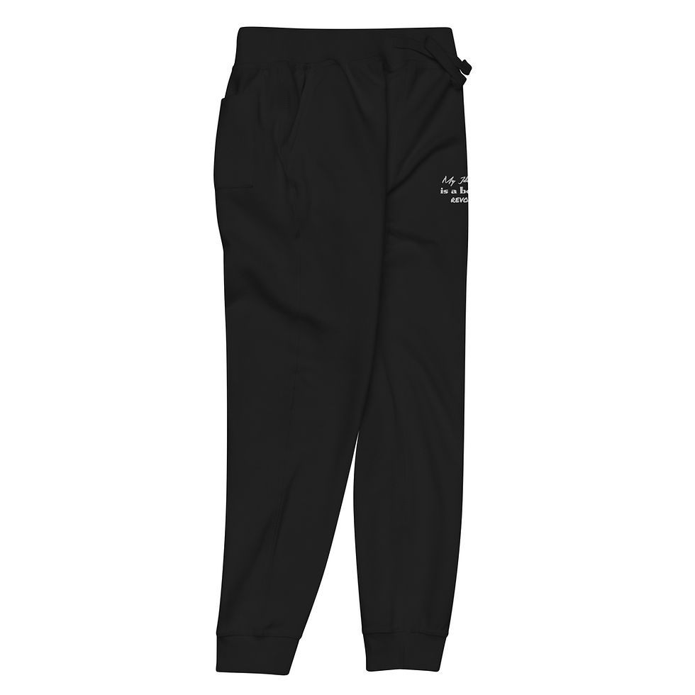 Thumbnail: "My Identity Is A Beautiful Revolution" Ladies/Women's Fleece Sweatpants