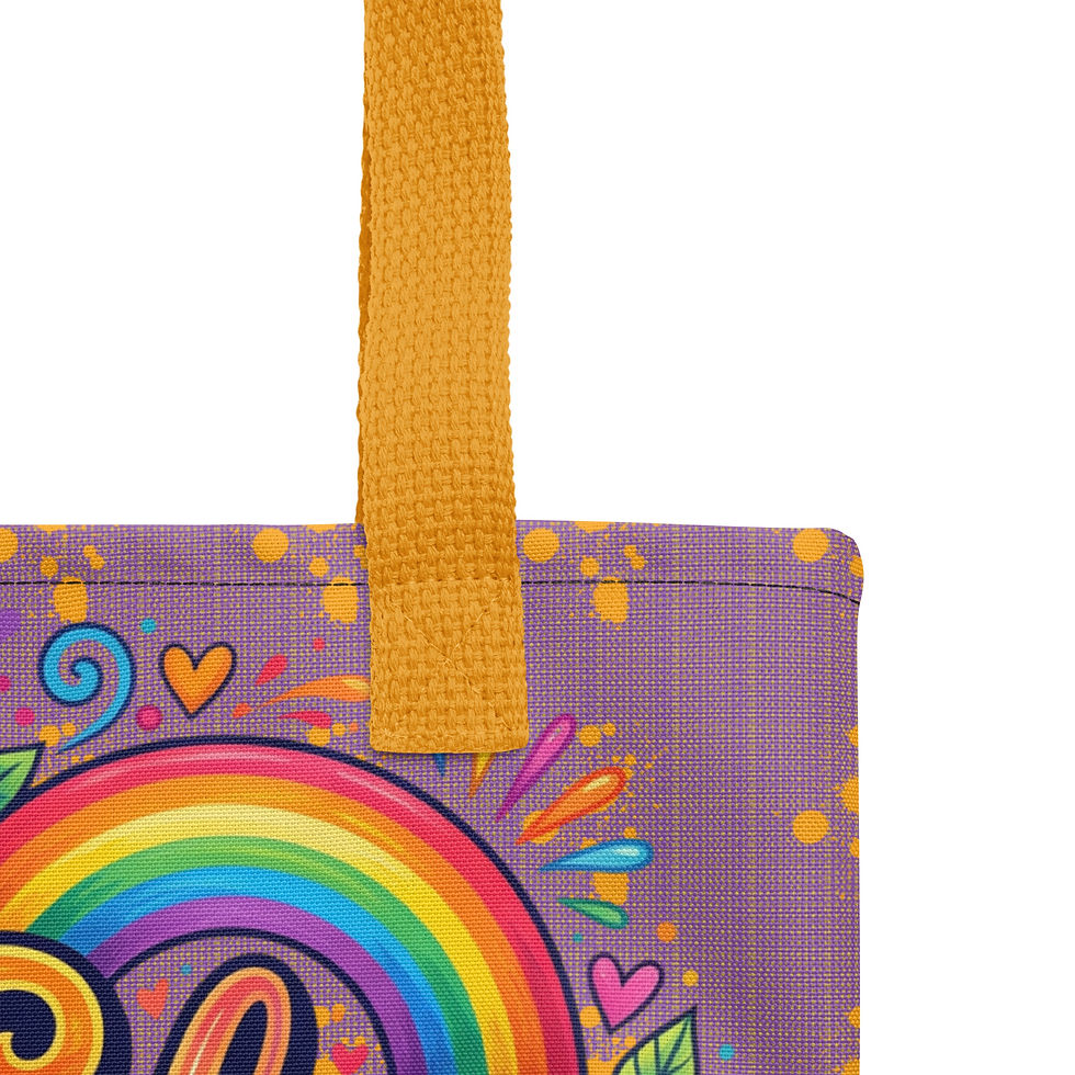 Miniatura: "Every Color Belongs" Tote Bag