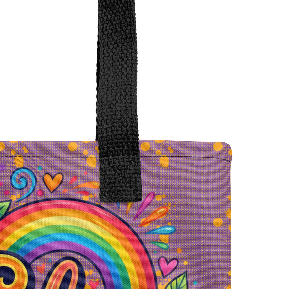 Miniatura: "Every Color Belongs" Tote Bag