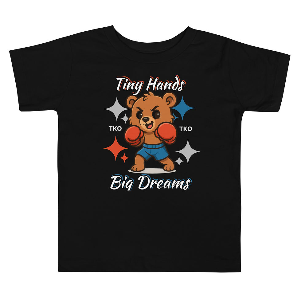 Thumbnail: "Tiny Hands, Big Dreams" Toddler Staple Tee