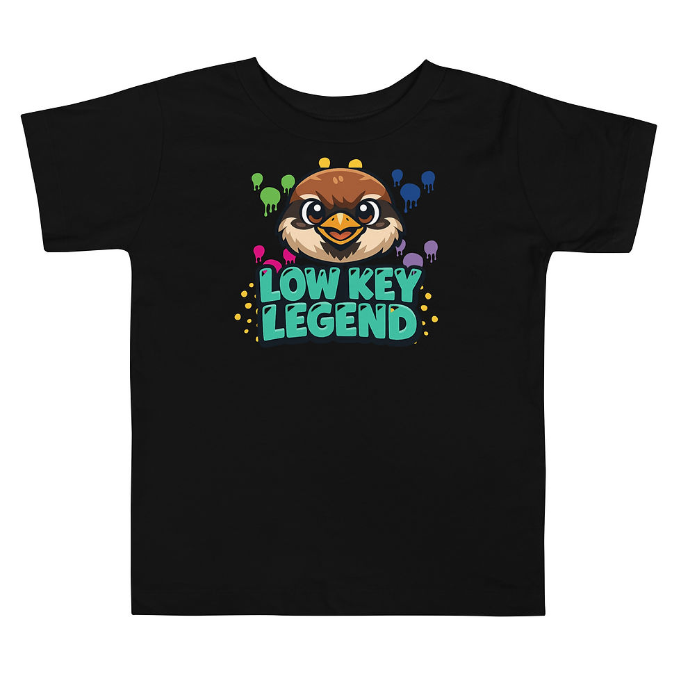 Thumbnail: "Lowkey Legend" Toddler Staple Tee