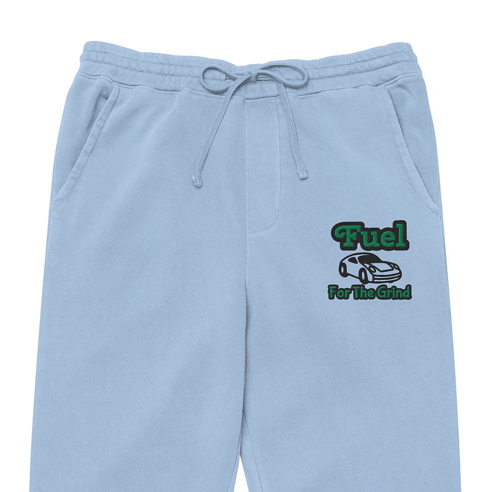 Thumbnail: "Fuel For The Grind" Unisex Pigment-Dyed Sweatpants