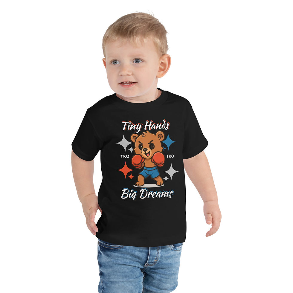 Thumbnail: "Tiny Hands, Big Dreams" Toddler Staple Tee