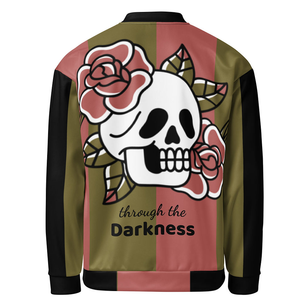 Thumbnail: "Beauty, Through The Darkness" Bomber Jacket