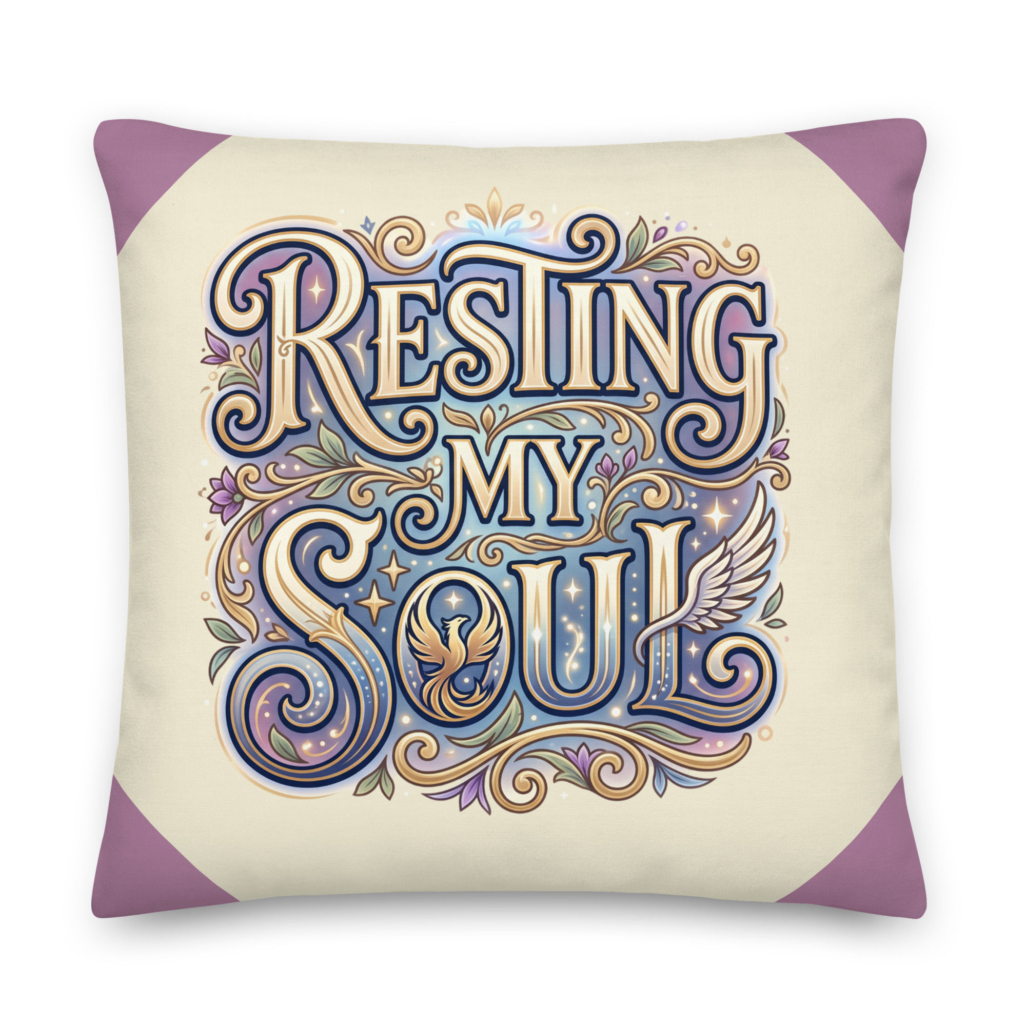 "Resting My Soul" Premium Pillow