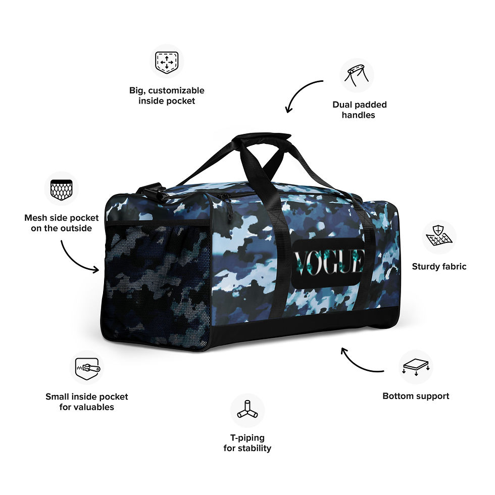 Miniatura: "Vogue Camo" Duffle Bag