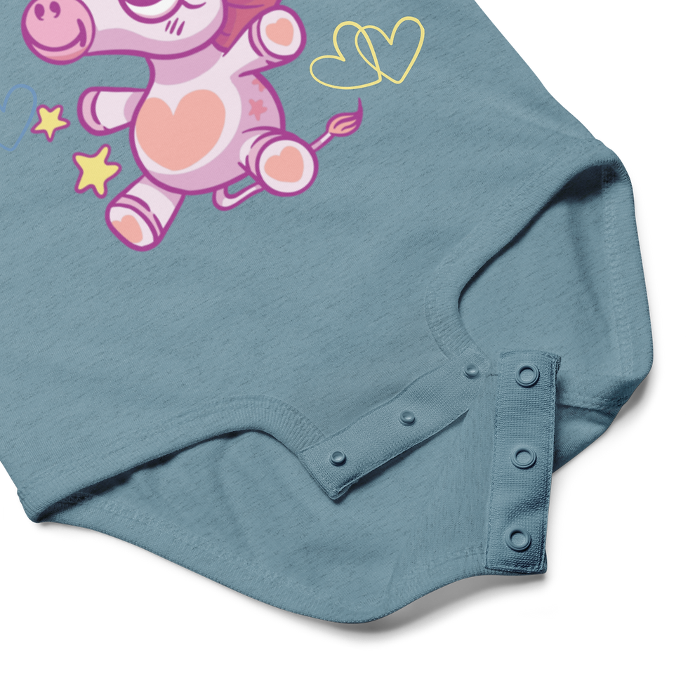 Miniatura: "Baby Unicorn" Baby Jersey Bodysuit