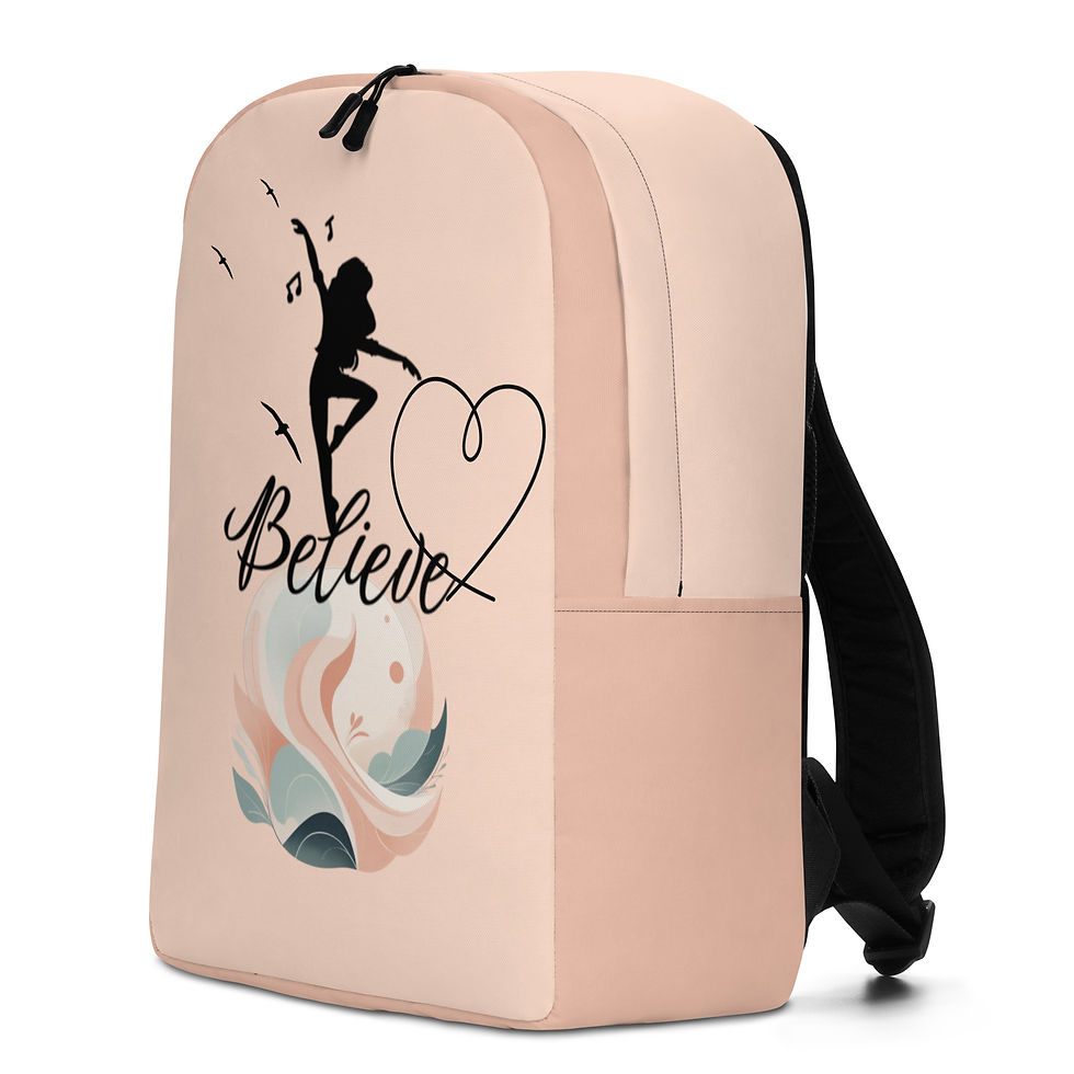 Thumbnail: "Believe" Minimalist Backpack