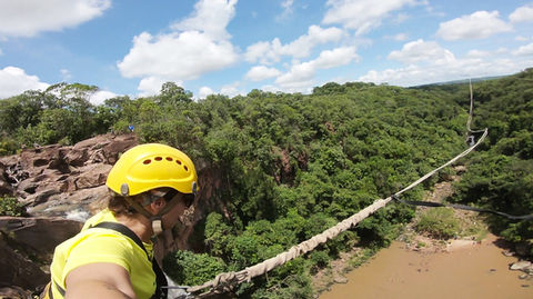 Rope Jump Cachoeira Rio do Peixe