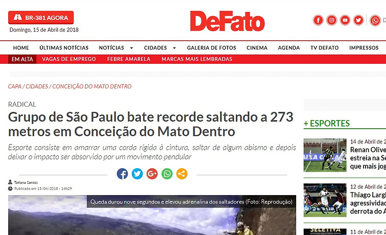 Recorde Mundial Rop Jump