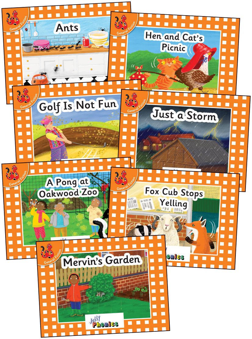 Jolly Phonics Orange Level Readers Complete Set