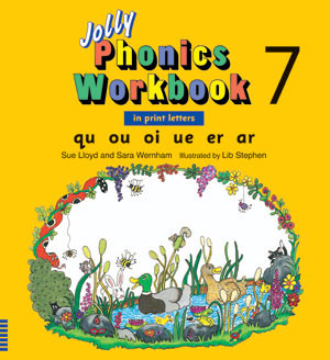 Jolly Phonics Workbook 7 — Original Edition (US, print letters)