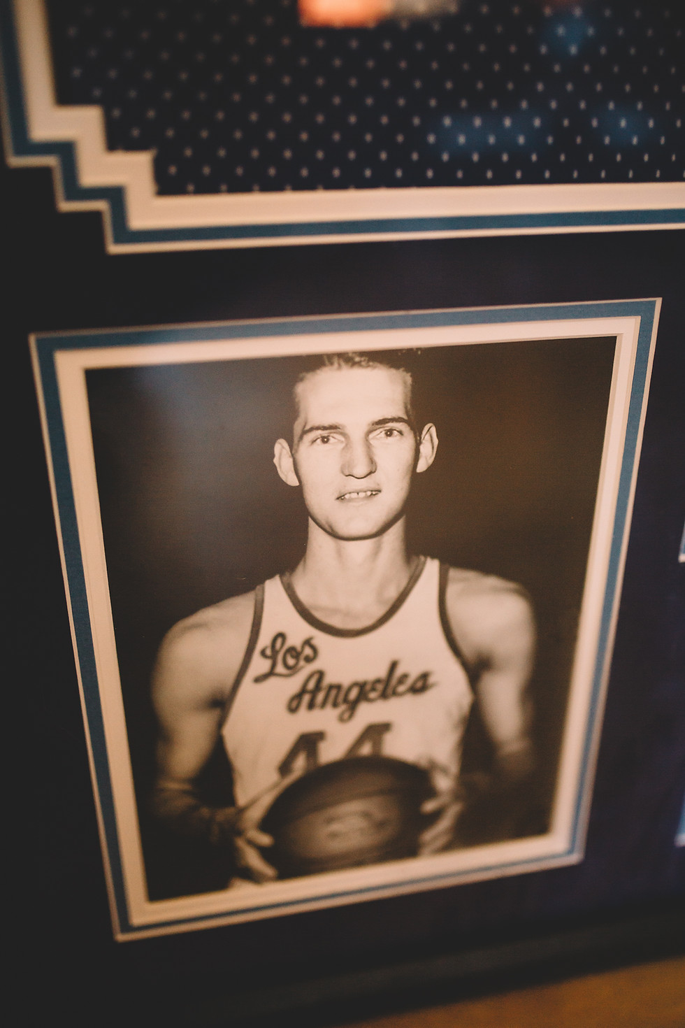Thumbnail: Jerry West Framed Lakers Jersey