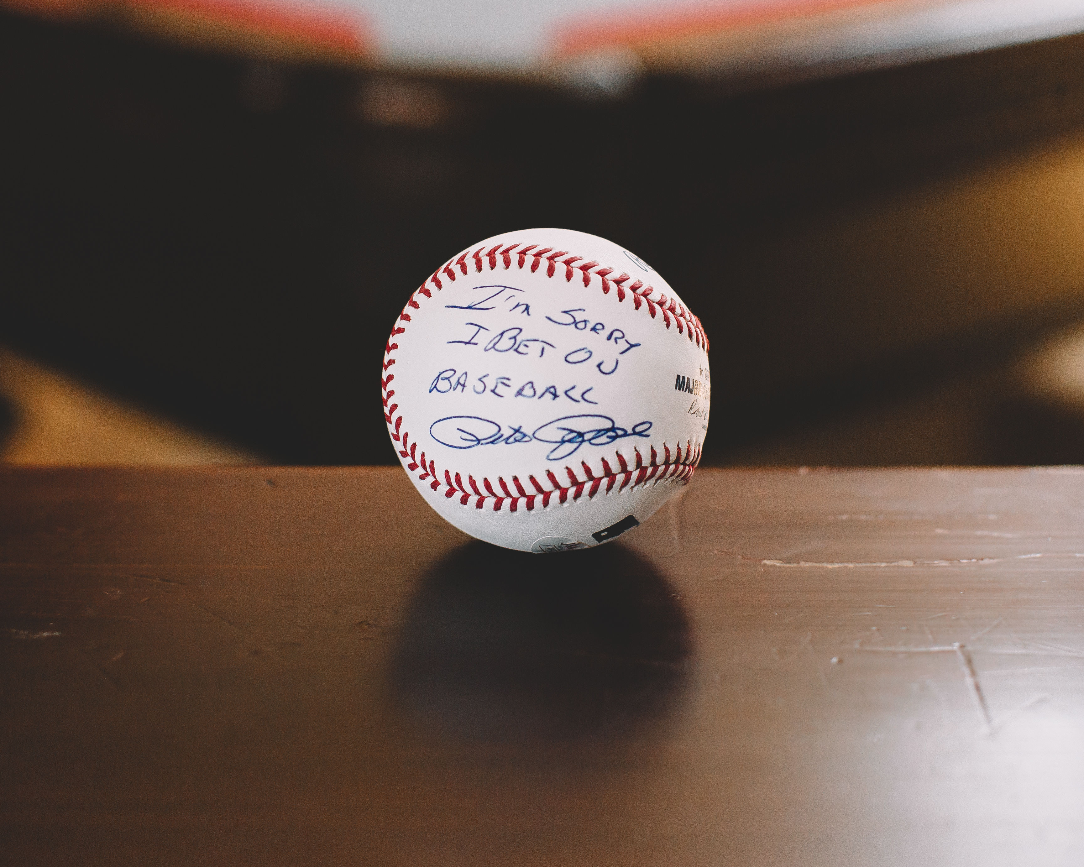 Pete Rose Im Sorry Baseball