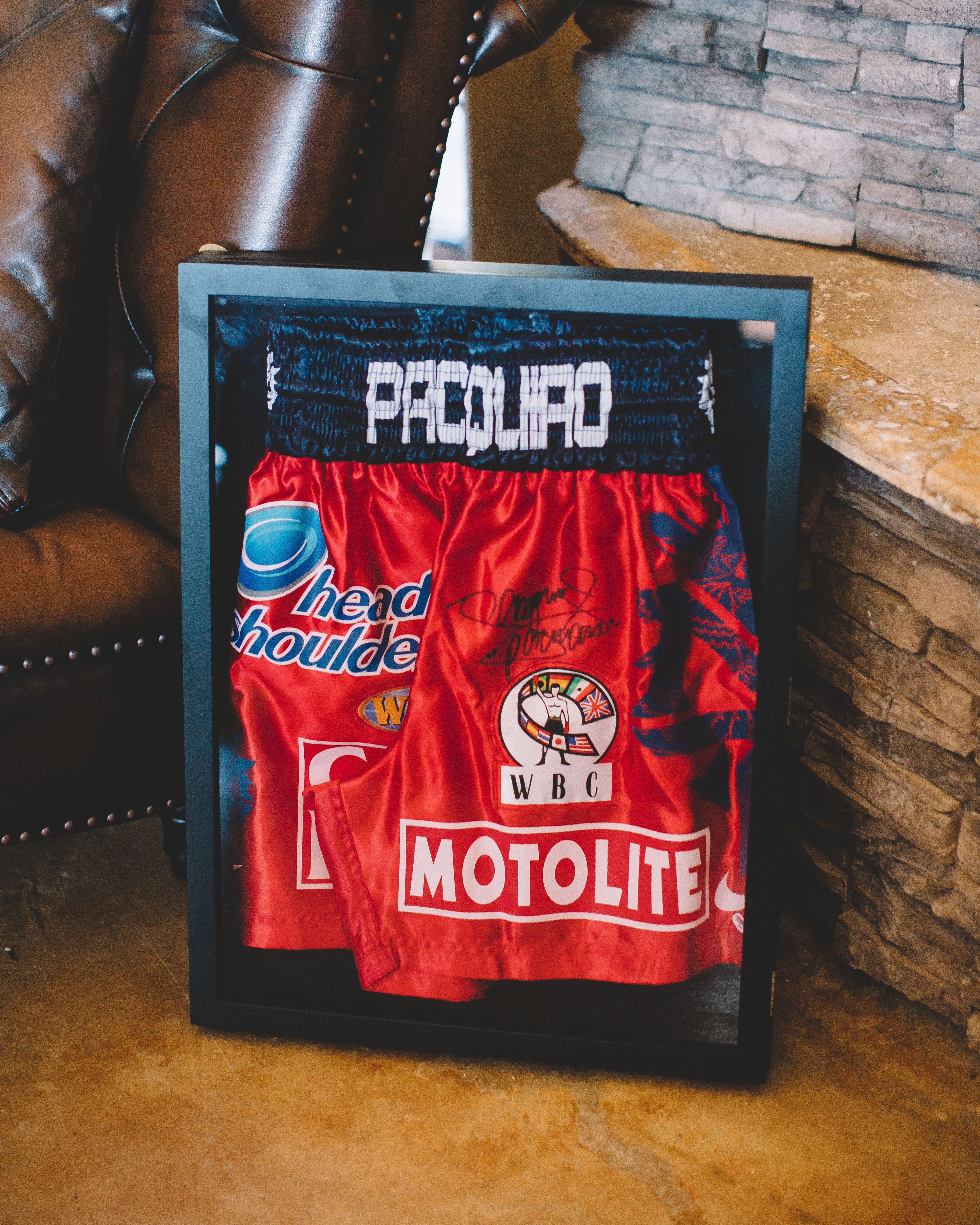 Manny Pacquiao Framed Trunks
