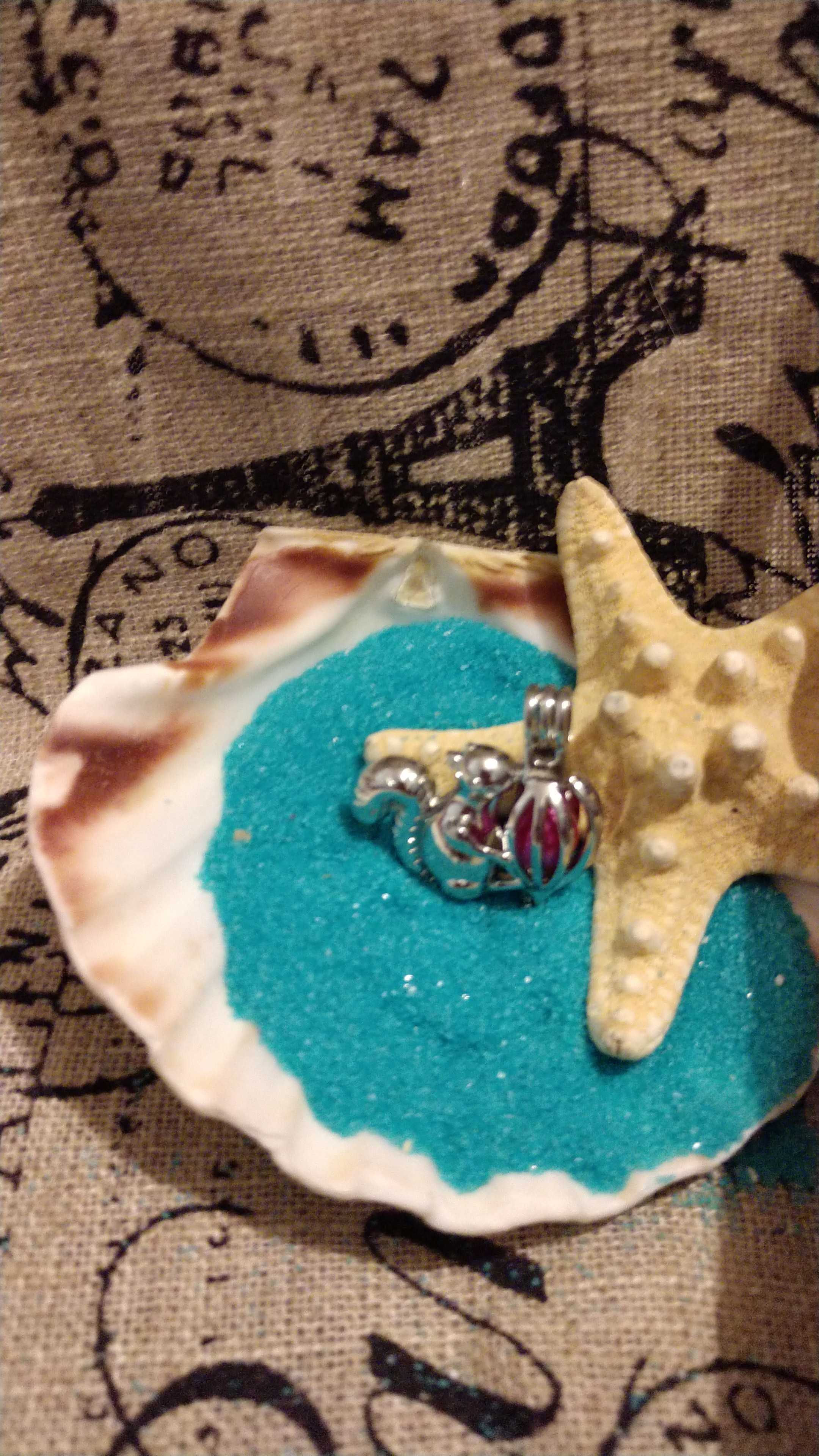 Squirrel and nut pearl cage pendant silver plated