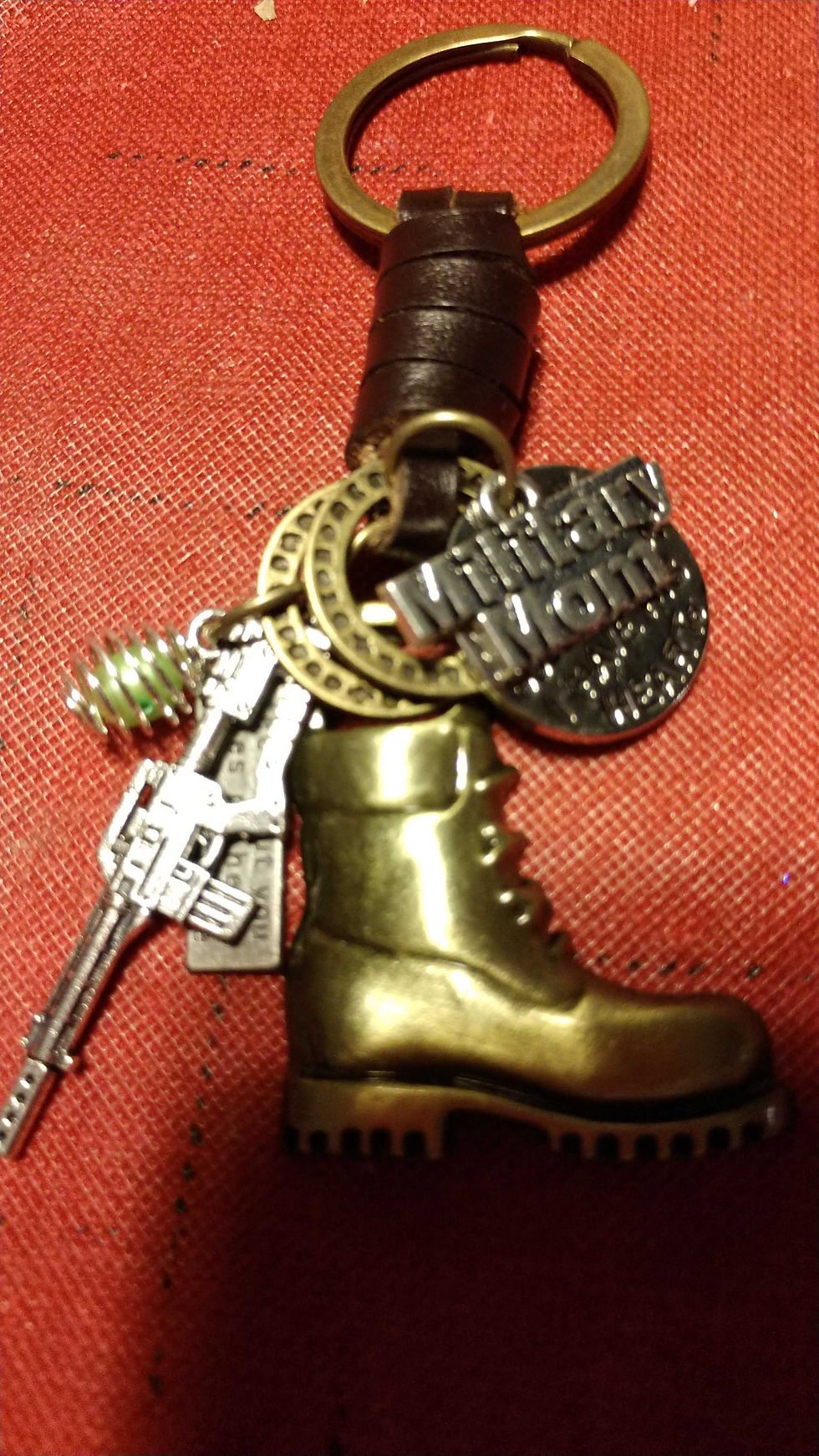 Thumbnail: Army Military Mom Boot Keychain