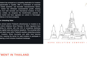 Catalyst for Thailand's Growing Investor Appeal :Aura Solution Company Limited