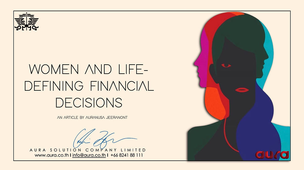 المرأة في التمويل: Auranusa Jeeranont: شركة حلول الهالة المحدودة