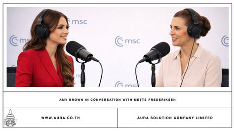 An Interview with Mette Frederiksen, Prime Minister of Denmark : Aura Solution Company Limited