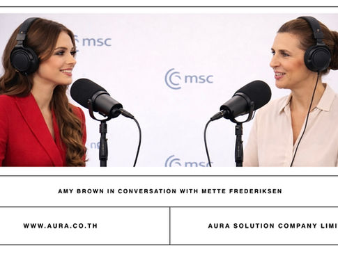 An Interview with Mette Frederiksen, Prime Minister of Denmark : Aura Solution Company Limited 