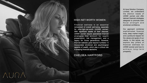 Financial Wellness for Ultra-High-Net-Worth Women : Aura Solution Company Limited