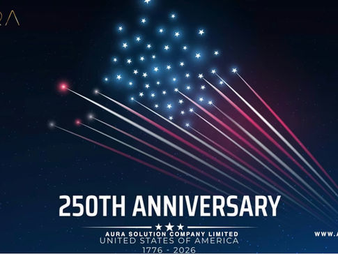 250th Anniversary of the United States of America : Aura Solution Company Limited