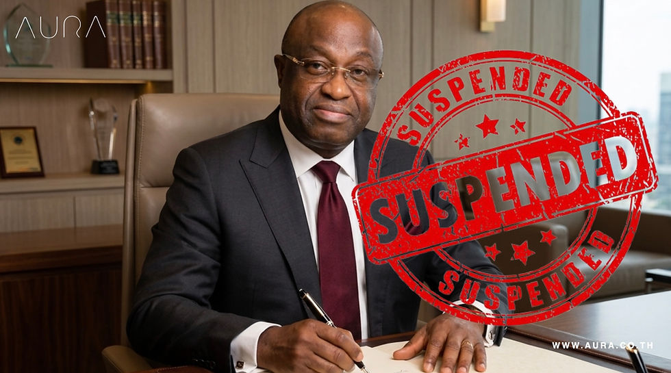 Aura SUSPENDS Mr. Kouakou Adou Antoine : Aura Solution Company Limited