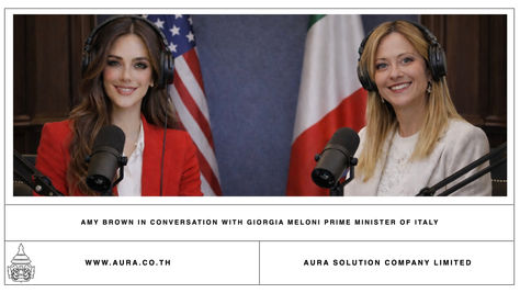 An Interview with Giorgia Meloni, the Prime Minister of Italy : Aura Solution Company Limited 