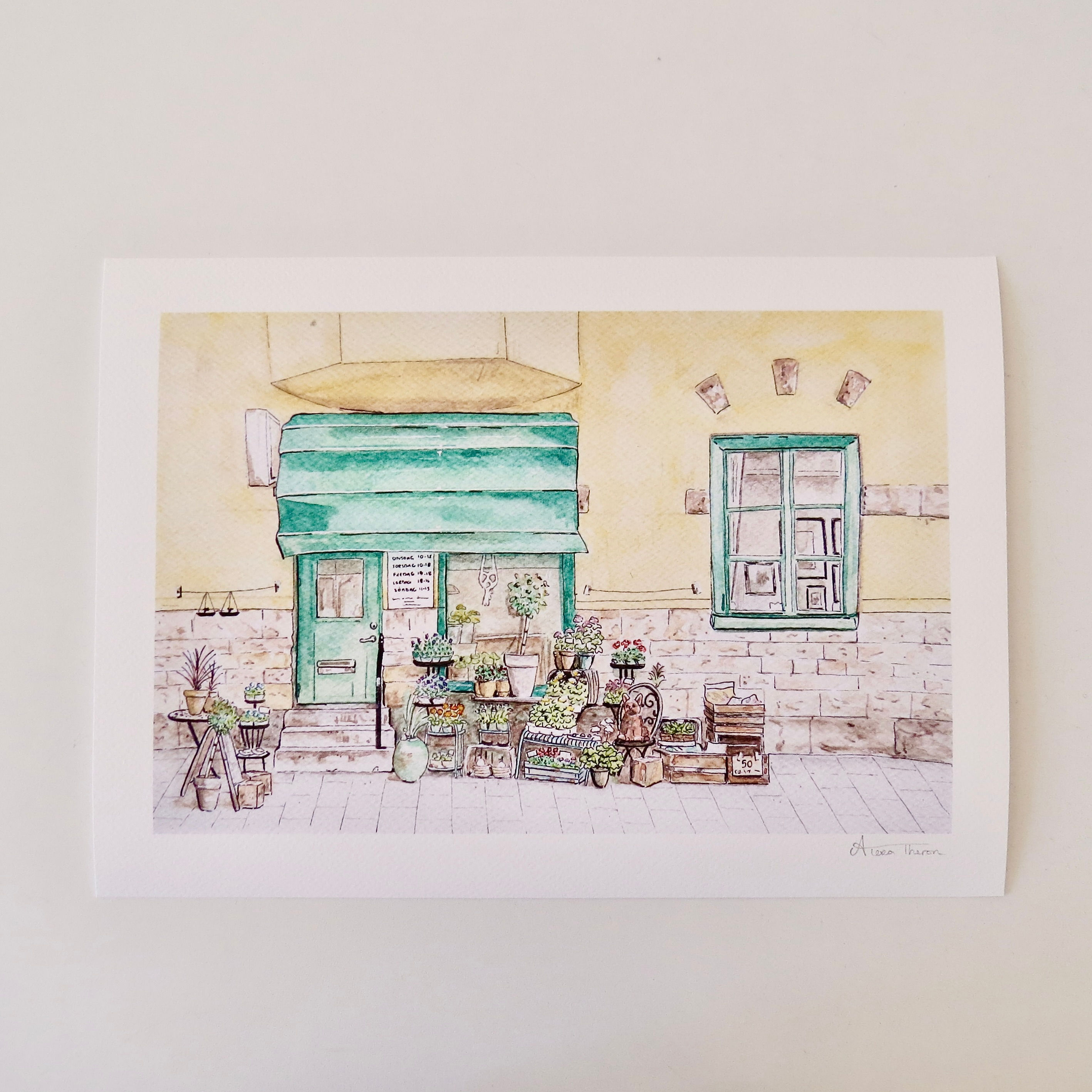 Flowers of Aspudden - Fine Art Print A4