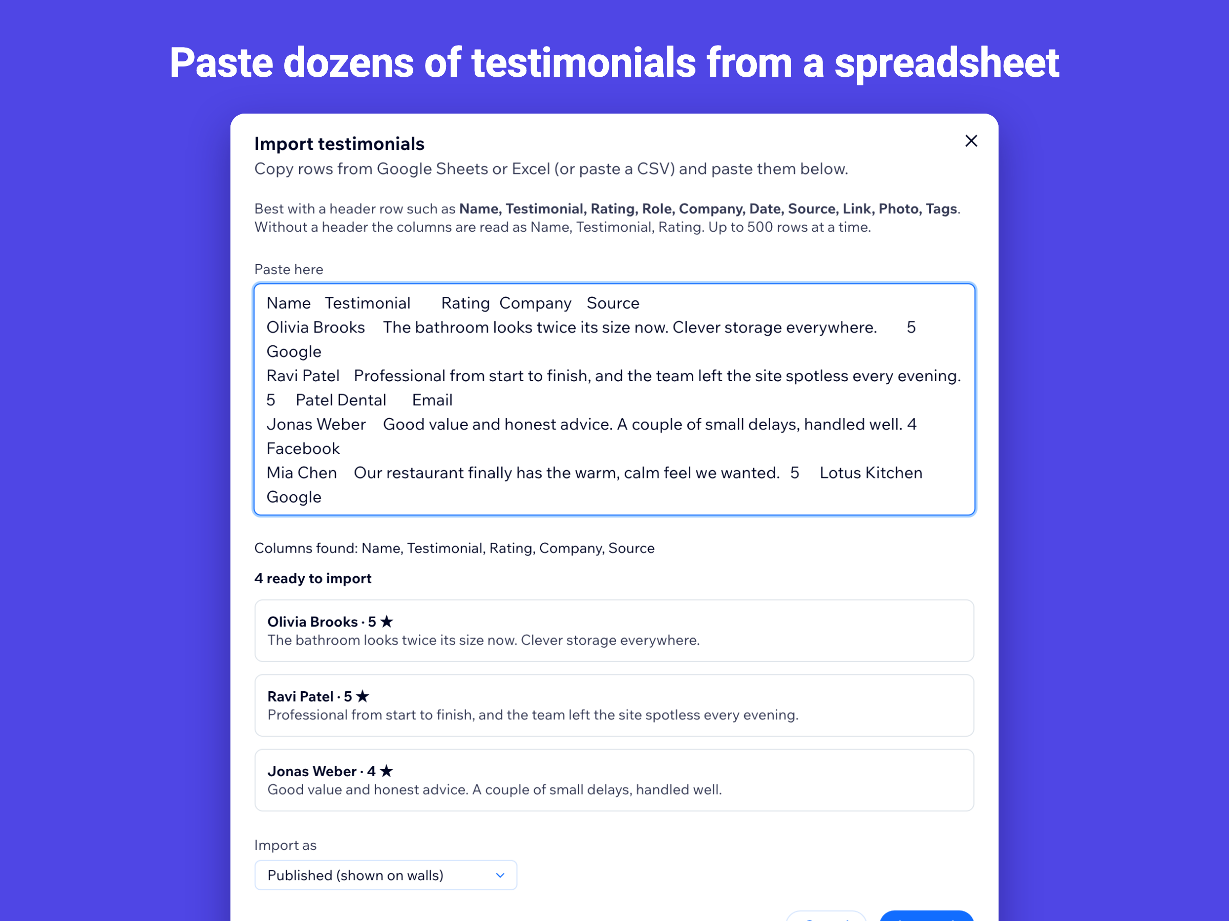 Testimonials Wall & Slider screenshot 6