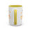 Thumbnail: Colorful Janay Squatch Coffee Mug - Fun Floral Design  - 11oz & 15oz