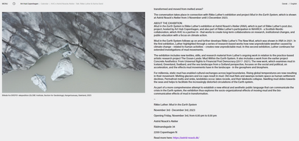 Science - Art talk #2: