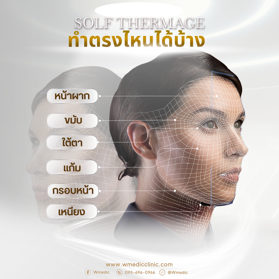 Soft Thermage ทําจุดตรงไหนได้บ้าง?