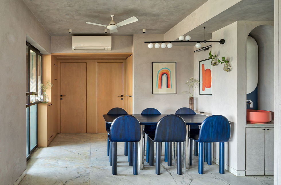 LOOKING TOWARDS THE DINING SPACE