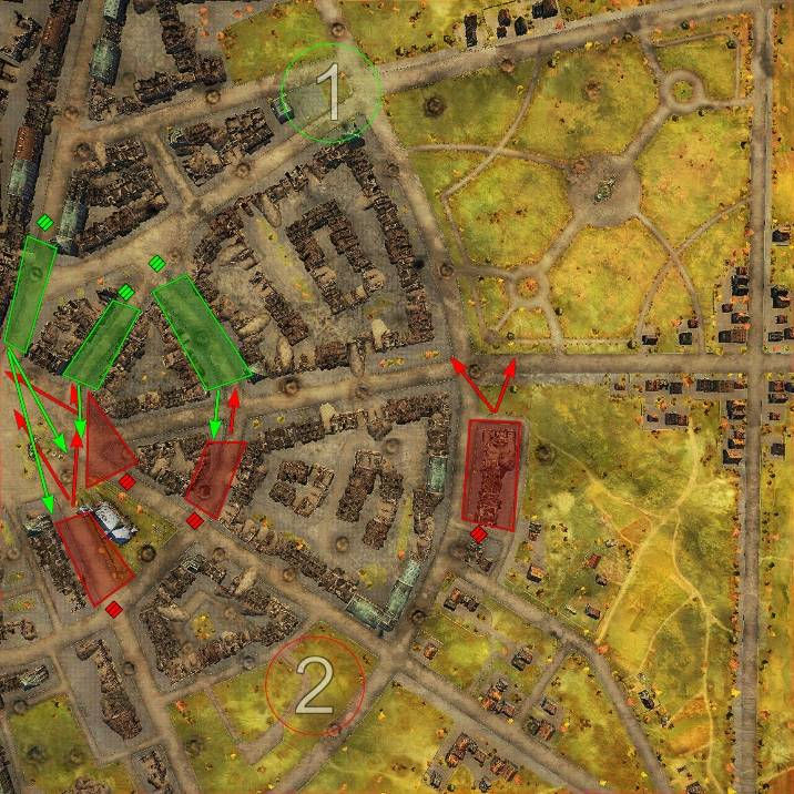 Руинберг, тактика, World of tanks