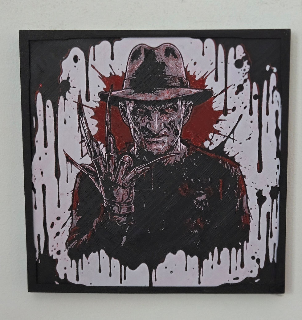 Thumbnail: Freddy 3d Artwork (20cm x 20cm)