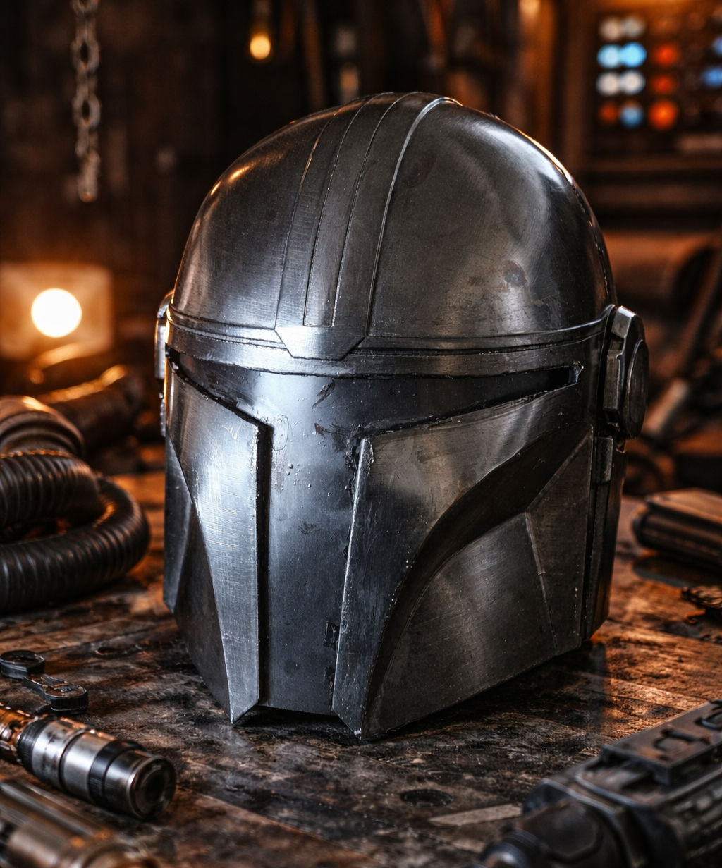Madolorian Helmet (wearable)