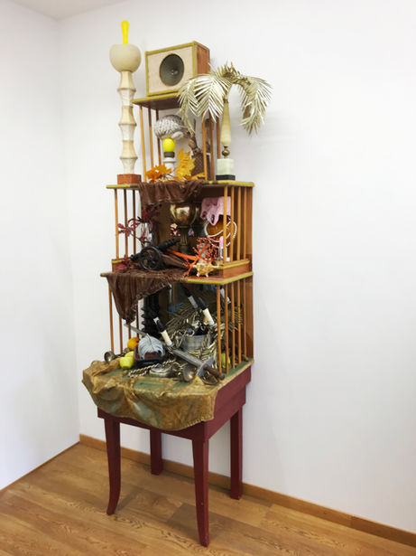 Lorenz Strassl o.T. (Sammlung), 2019 Various Materials 276 x 94 x 70 cm.jpg