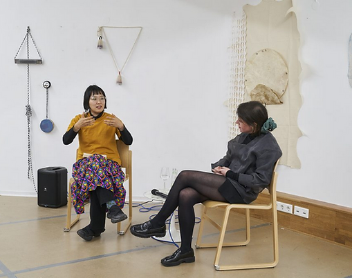 Eunjin Yoo, Artist Talk with Lydia Antoniou, Salta art at PS61Studios