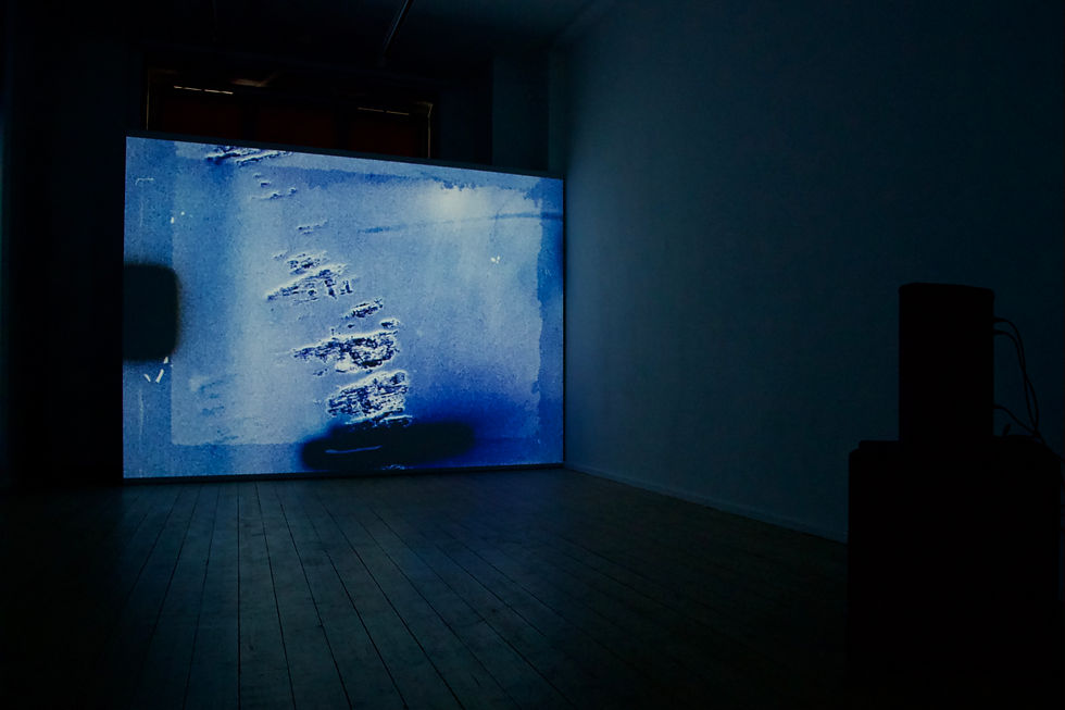 At This Very Instant, 2026, Installation view at Academy of Fine Arts, Munich. Photo: Wanying Xie